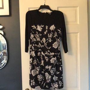 Fully lined knit dress